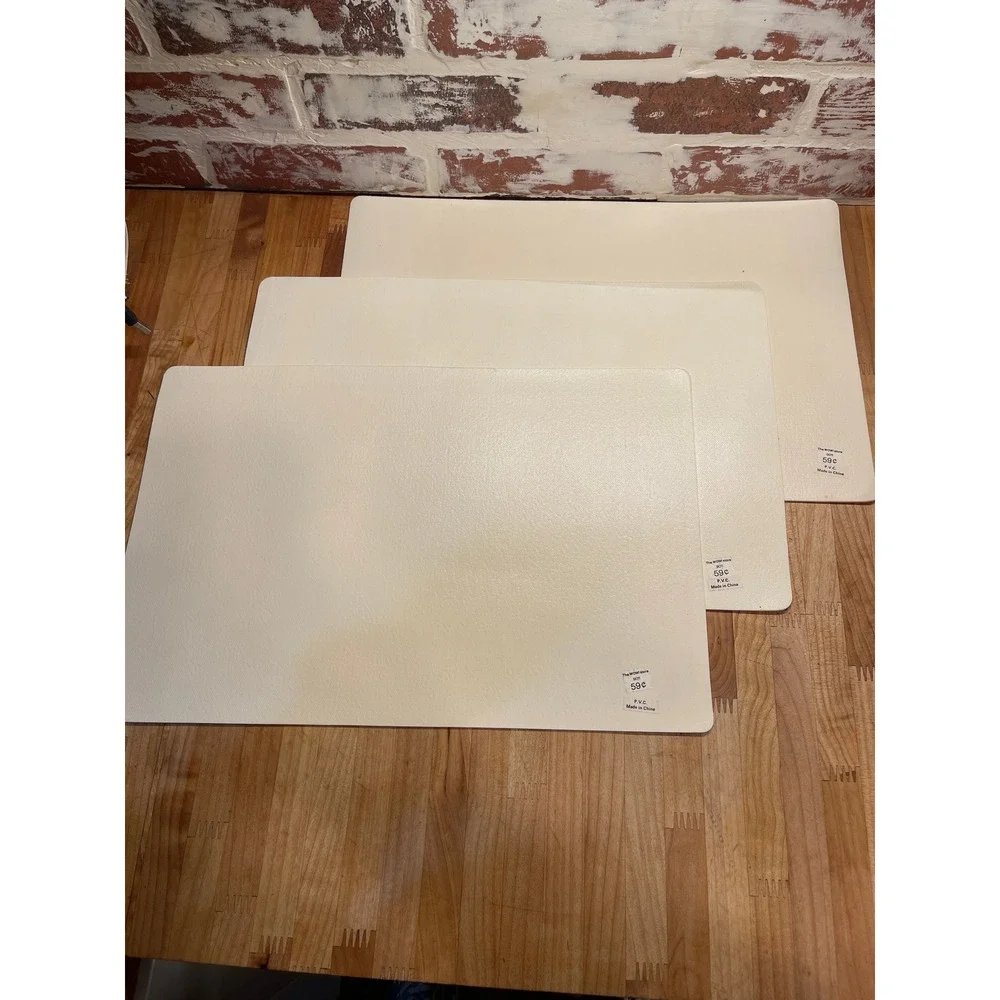 VTG Educational Learning PVC‎ Placemats Boards Alphabet Numbers Shapes Toddler
